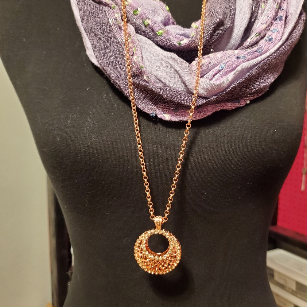 Basketweave Necklace
